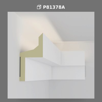 Profil Poliuretan pentru Lumină Ascunsă și Scafe
