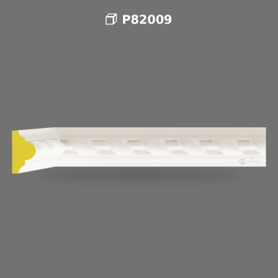 Baghetă Decorativă din Poliuretan cu Model în Relief