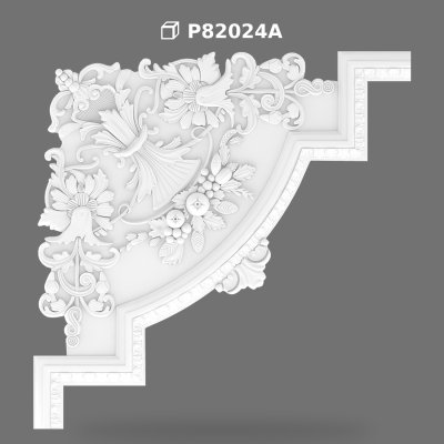 Colțar Decorativ din Poliuretan pentru Profile și Chenare