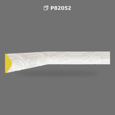Baghetă Decorativă din Poliuretan cu Model Geometric
