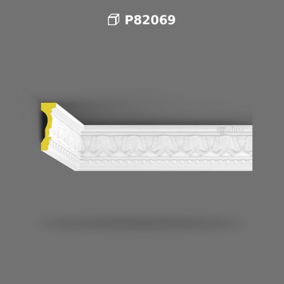 Cornișă Decorativă din Poliuretan pentru Tavan și Perete