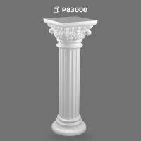 Coloane Scurte din Poliuretan pentru Decor Exterior și Interior
