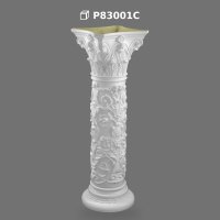 Coloană Scurtă Romană din Poliuretan pentru Decor