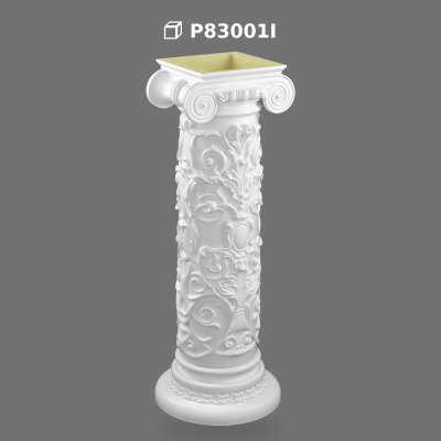 Stâlp Decorativ din Poliüretan pentru Interior și Exterior
