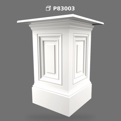 Soclu Decorativ din Poliuretan pentru Mese si Coloane
