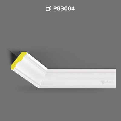 Cornișă Decorativă din Poliuretan pentru Tavan P83004