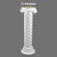 Coloană Decorativă Scurtă din Poliuretan pentru Interior și Exterior