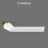 Cornișă Decorativă din Poliuretan pentru Tavan și Perete