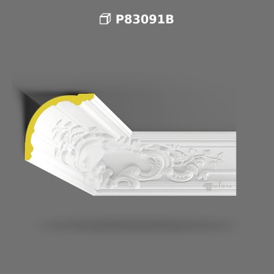 Cornișă Din Poliüretan Cu Modele Clasice Pentru Decor Tavan