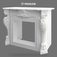 Mască de Șemineu Decorativ din Poliuretan pentru Living