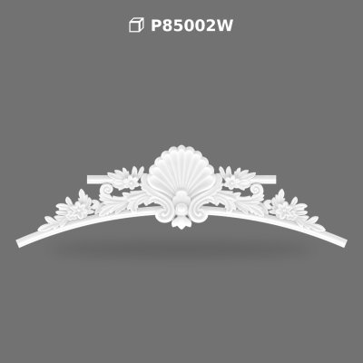 Fronton Decorativ din Poliuretan pentru Uși și Ferestre