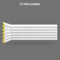 Panou Decorativ Riflat din Poliuretan pentru Perete