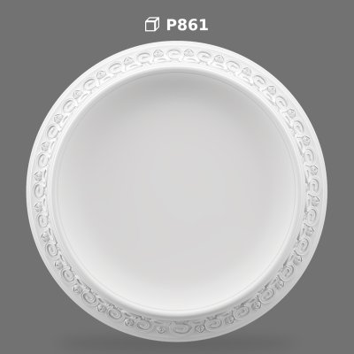 Cupolă Decorativă din Poliuretan pentru Tavan Clasic