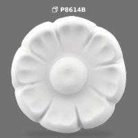 Ornament Floral din Poliuretan pentru Perete și Mobilă