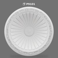 Cupolă Decorativă din Poliüretan pentru Tavan și Candelabre