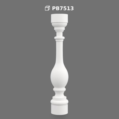 Balaustru din Poliuretan pentru Balustrade și Terase 146x750 mm