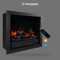 Focar Electric pentru Mască de Șemineu din Poliuretan