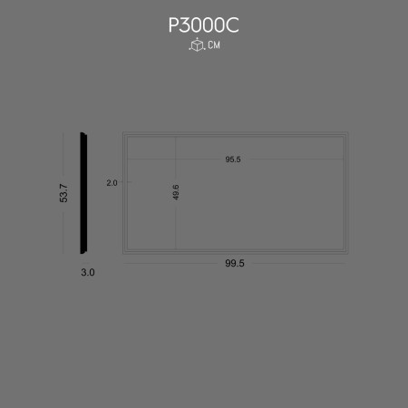 P3000C Polyurethane exterior cladding panel