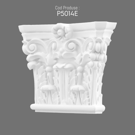 P5014E Polyurethane capital prices with decorative patterns