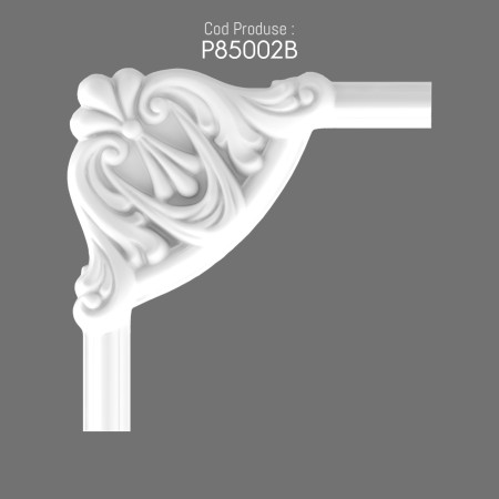 P85002B Wall bracket with decorative polyurethane patterns