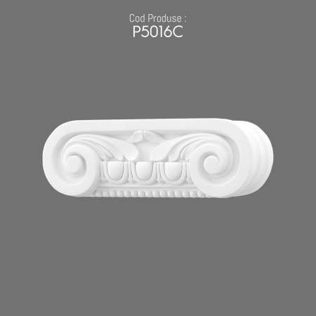 P5016C Polyurethane posts and columns. Columns and capitals with decorative polyurethane patterns