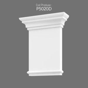 P5020M Polyurethane pole. Decorative polyurethane pilaster.