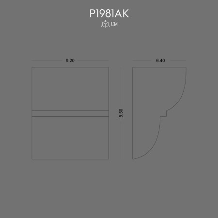 P1981AK Used Antique Ax Chipped Rafter Models