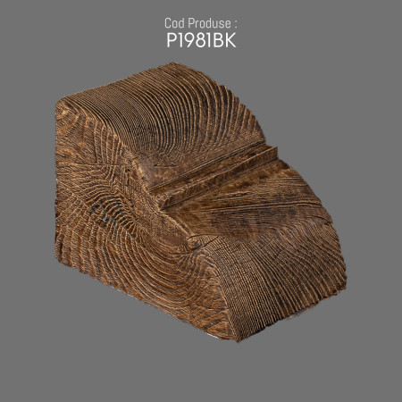 P1981BK Catalog decorative ceiling beam with carved appearance