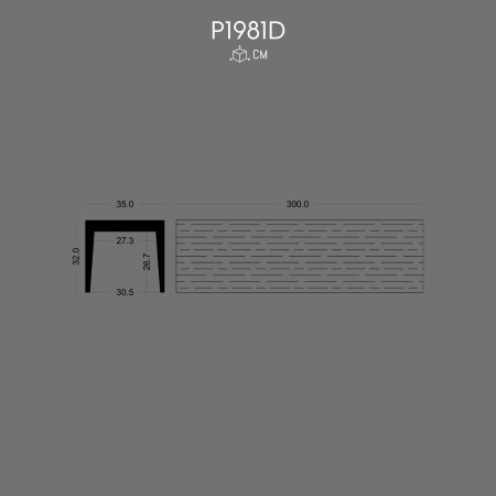 P1981D Rigid Polyurethane Foam Wood Look Joists Catalog