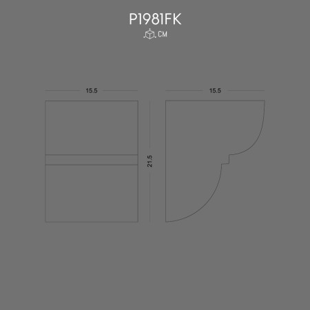 P1981FK Catalog of beams with ax carved wood look