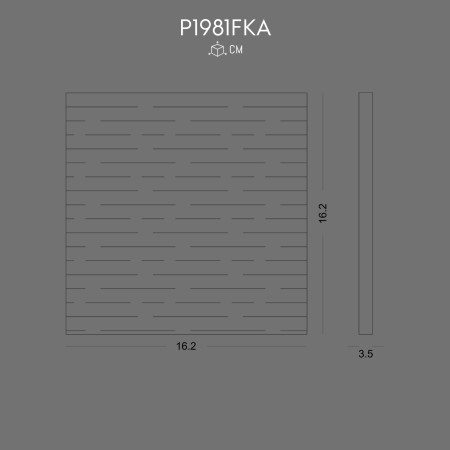 P1981FKA Manufacture of decorative beams from rigid polyurethane foam