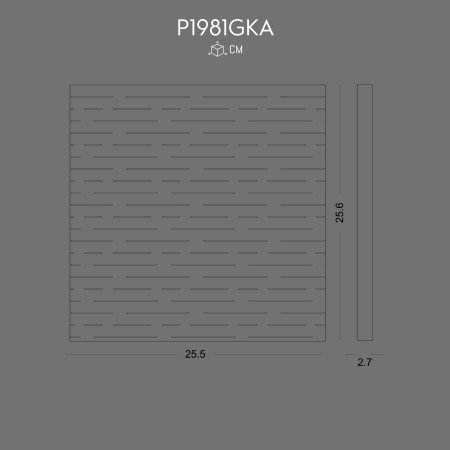P1981GKA Prices decorative beam with an ax carved appearance