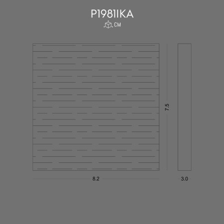 P1981IKA Manufacture of wood look beams from rigid polyurethane foam