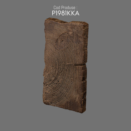 P1981KKA Prices wood imitation beam with an ax carved appearance