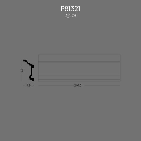 P81321 Dormitor modern poliuretan Placi de gips-carton Decorare tavan perete dormitor