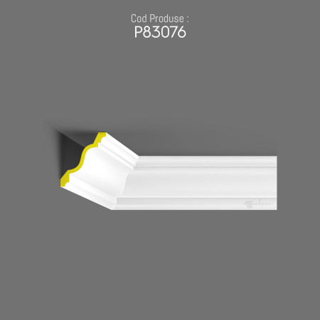 P83076 Modele de cornișe de perete din poliuretan  pentru  interior si exterior