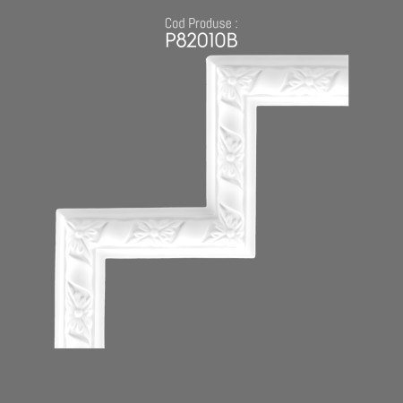 P82010B Corner models for wall brackets with decorative polyurethane pattern