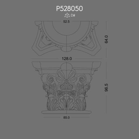 P528050 Producția de coloane otomane din poliuretan. 