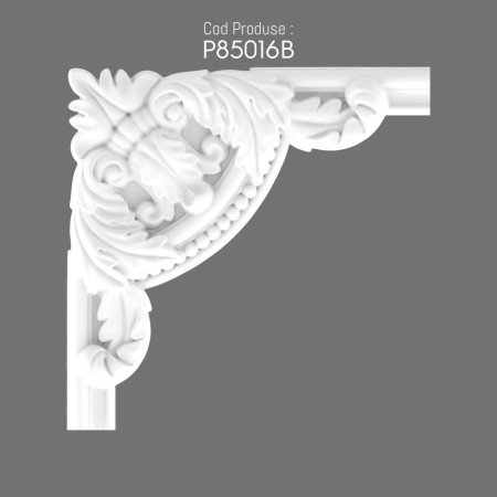 P85016B Wall bracket with polyurethane pattern. Our products are not made of polystyrene