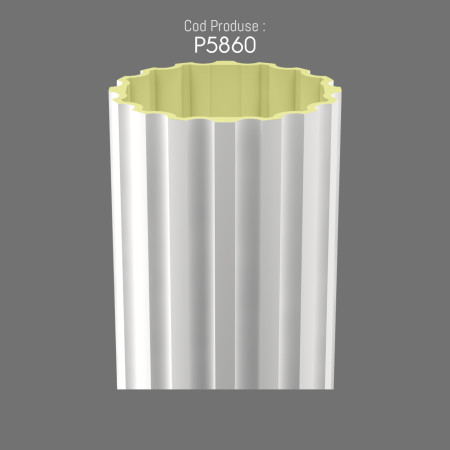 P5860 Modele de coloane din poliuretan. Coloane dorice corintice si capiteluri