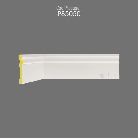 P85050 Production of polyurethane wall plinths with decorative pattern