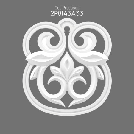 2P8143A33 Types of cut-out decorative panels in polyurethane cladding