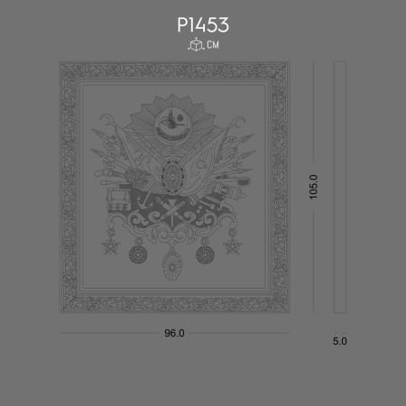 P1453 Polyurethane cutout panel