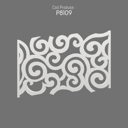 P8109 Rigid Polyurethane Flat Surface Foam .Cut-out Polyurethane Panel Patterns