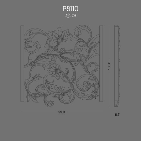 P8110 Rigid Polyurethane Flat Surface Foam .Cut-out Polyurethane Panel Models