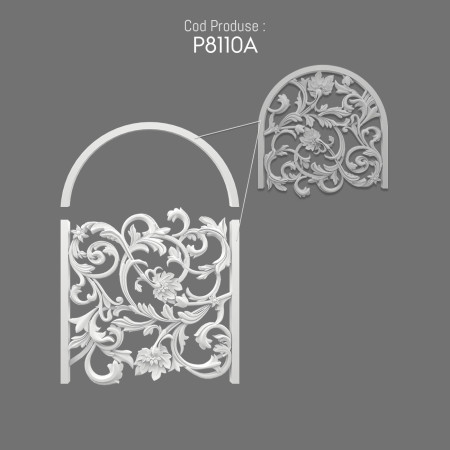 P8110A Polyurethane decorative panel model