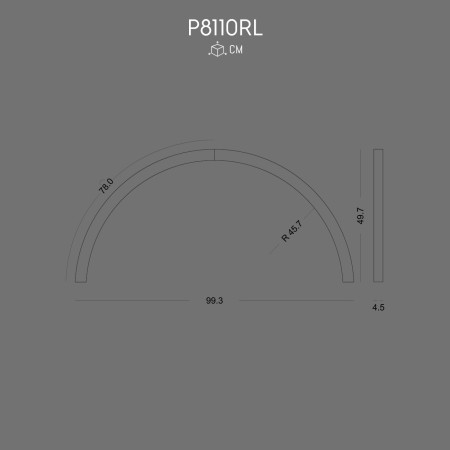 P8110RL Polyurethane cladding