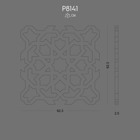 P8141 Polyurethane decorative panel