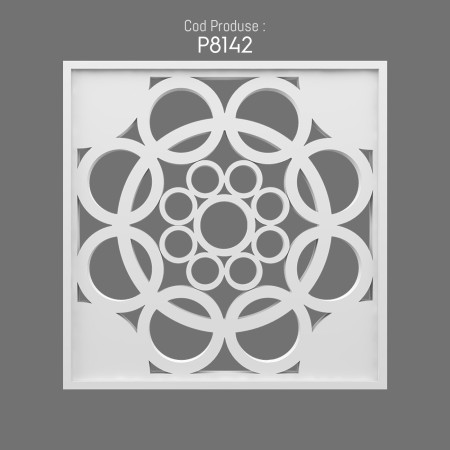 P8142 Rigid Polyurethane Flat Surface Foam .Cut-out Polyurethane Panel Patterns