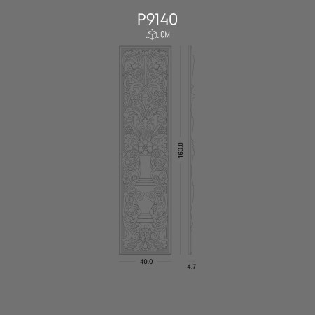 P9140 Rigid Polyurethane Flat Surface Foam .Types of Polyurethane Decorative Panels